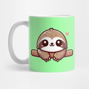 Charming Kawaii Sloth Mug